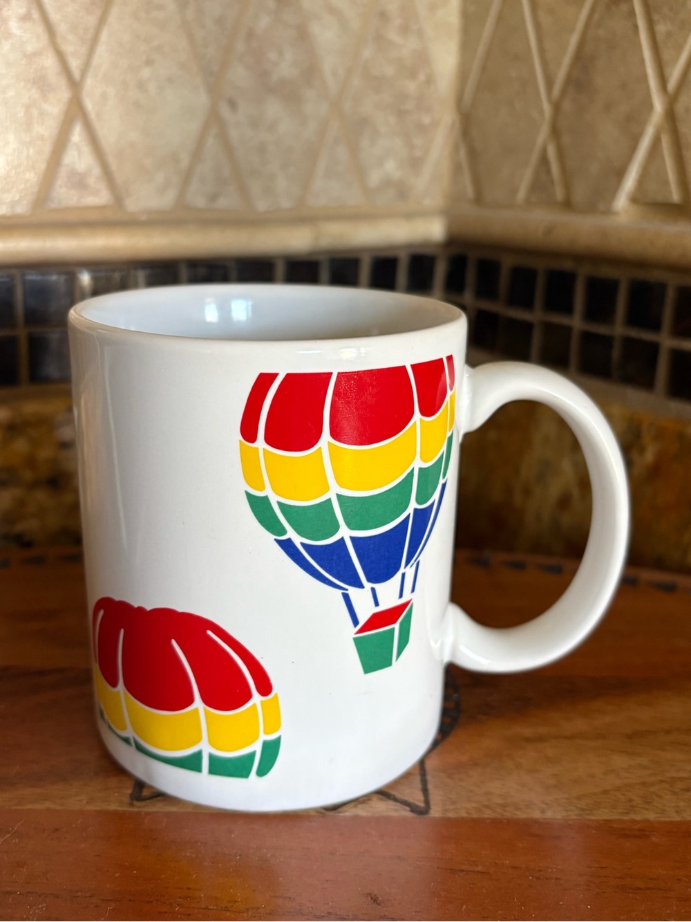 Vintage 1980s  “Pick Me Up Bouquet” Mug  Retro